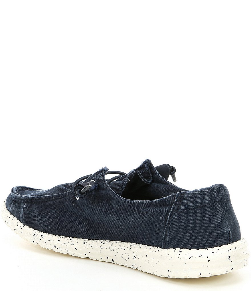 Hey Dude Women's Wendy Canvas Washable Slip-Ons