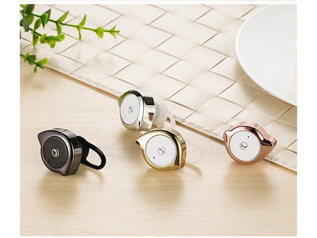AutofeelSunriseoffice Mini Bluetooth Earphone In Ear Headset Wireless Headphone 3D Bass Stereo Music Stereophonic Sport Earbuds For Phone iPhone Xiaomi Samsung