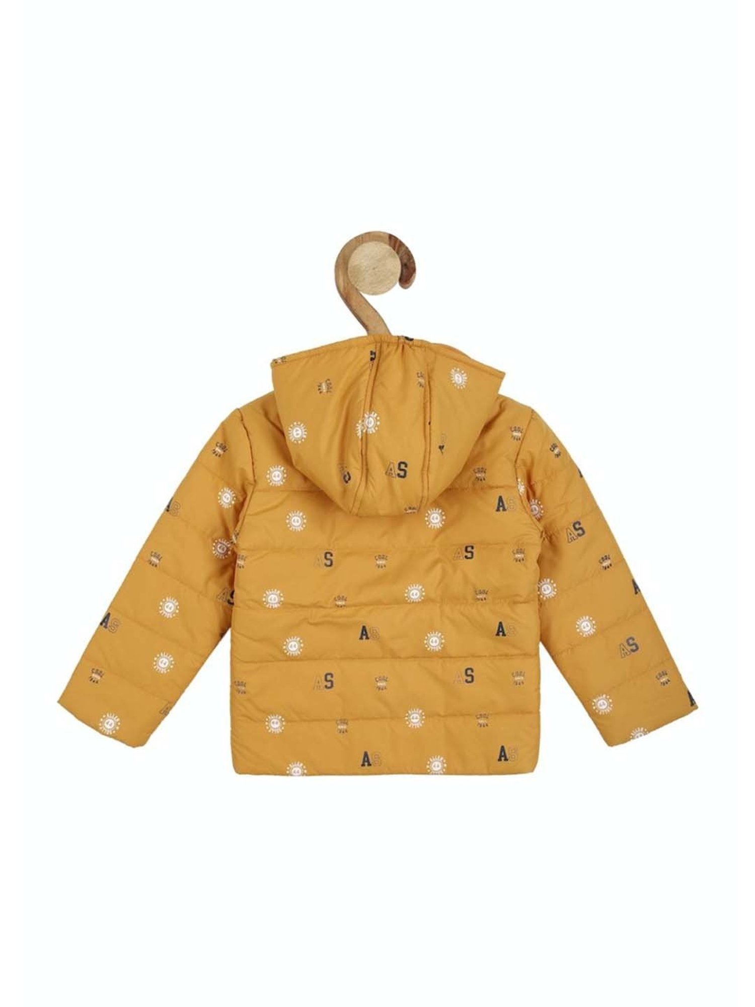 Allen Solly Junior Navy & Green Color Block Full Sleeves Jacket