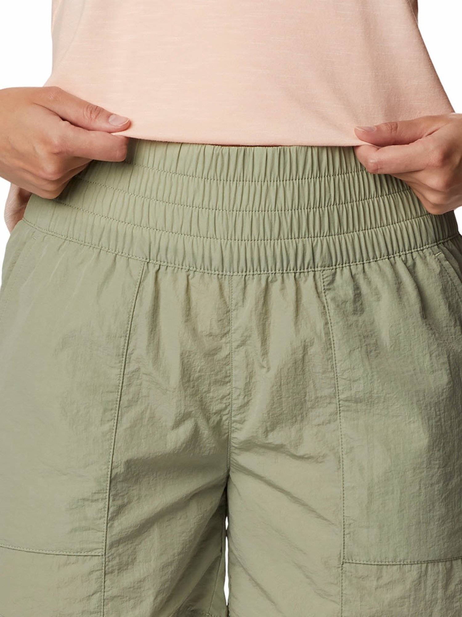 Columbia Sage Green Regular Fit Shorts