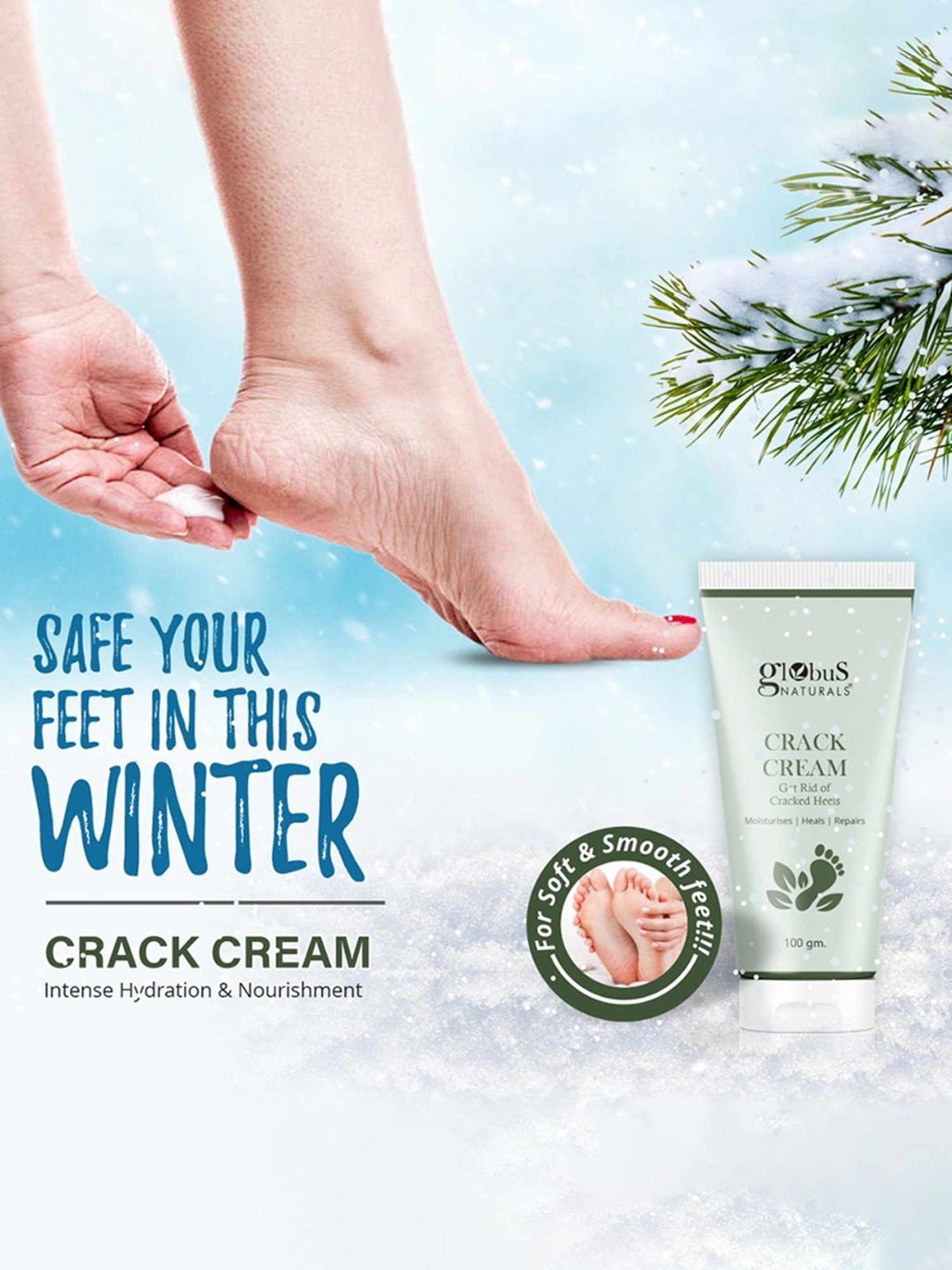 The Hade Calendula Foot Cream - 50 gm