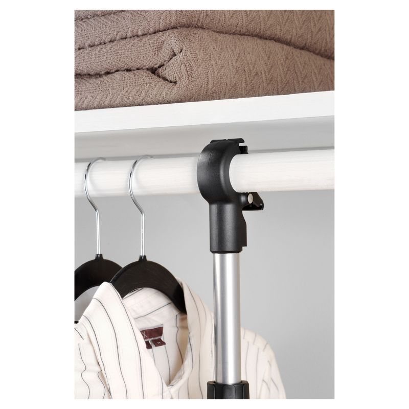Whitmor 6-Shelf Metal Shoe Rack System