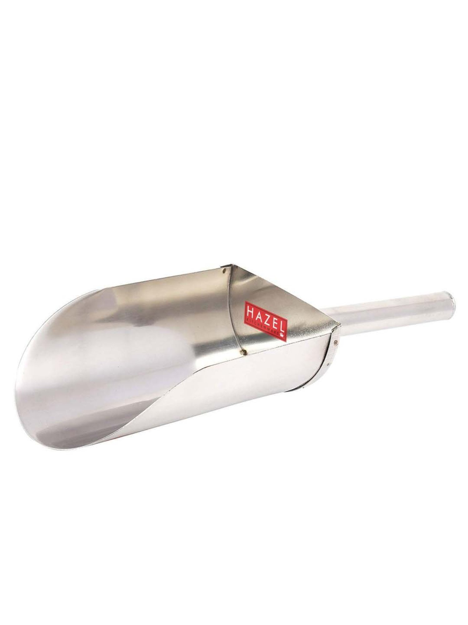 HAZEL Silver Stainless Steel 7 cm Scoop Spoon (0.9L) - Set of 1