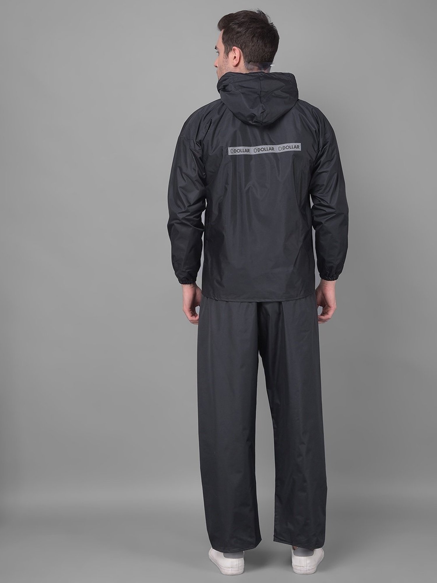 Wildcraft Red & Maroon Regular Fit Colour Block Rainwear Jacket