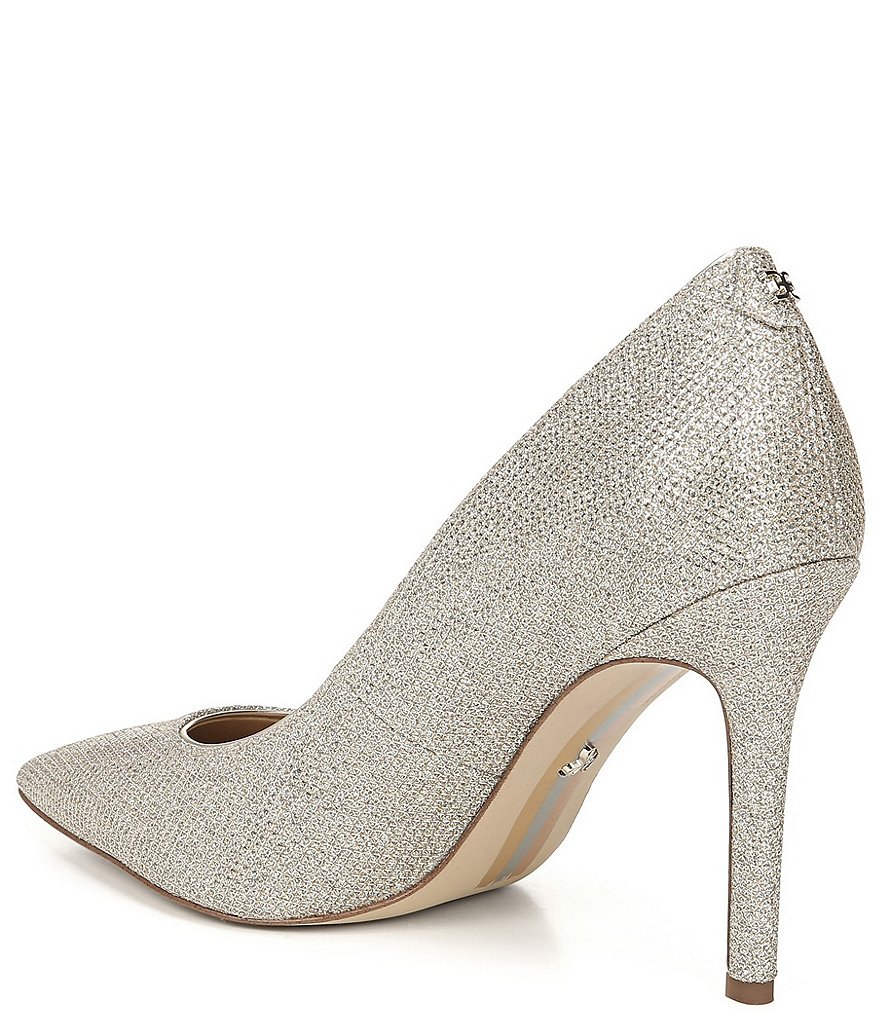 Pelle Moda Berlin Glitter Ankle Strap Pumps