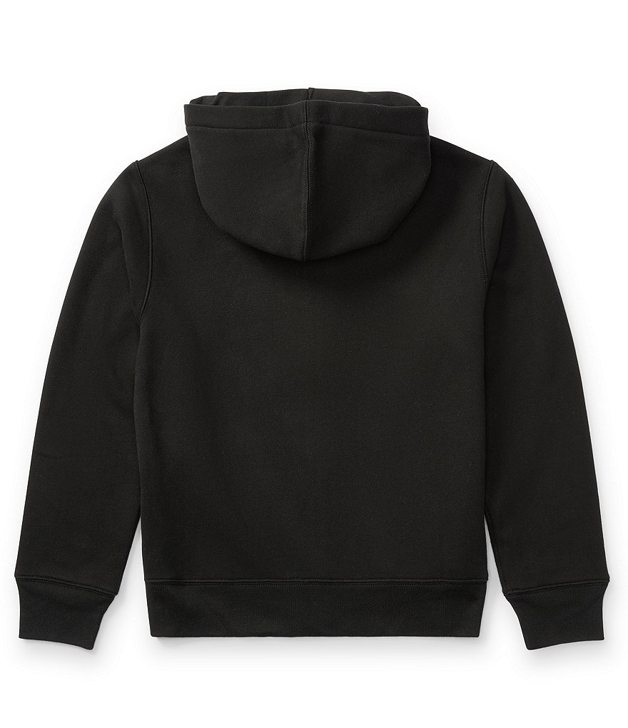 Guess Big Boys 8-16 Long-Sleeve Guess Logo Color-Block Fleece Pull-Over Hoodie