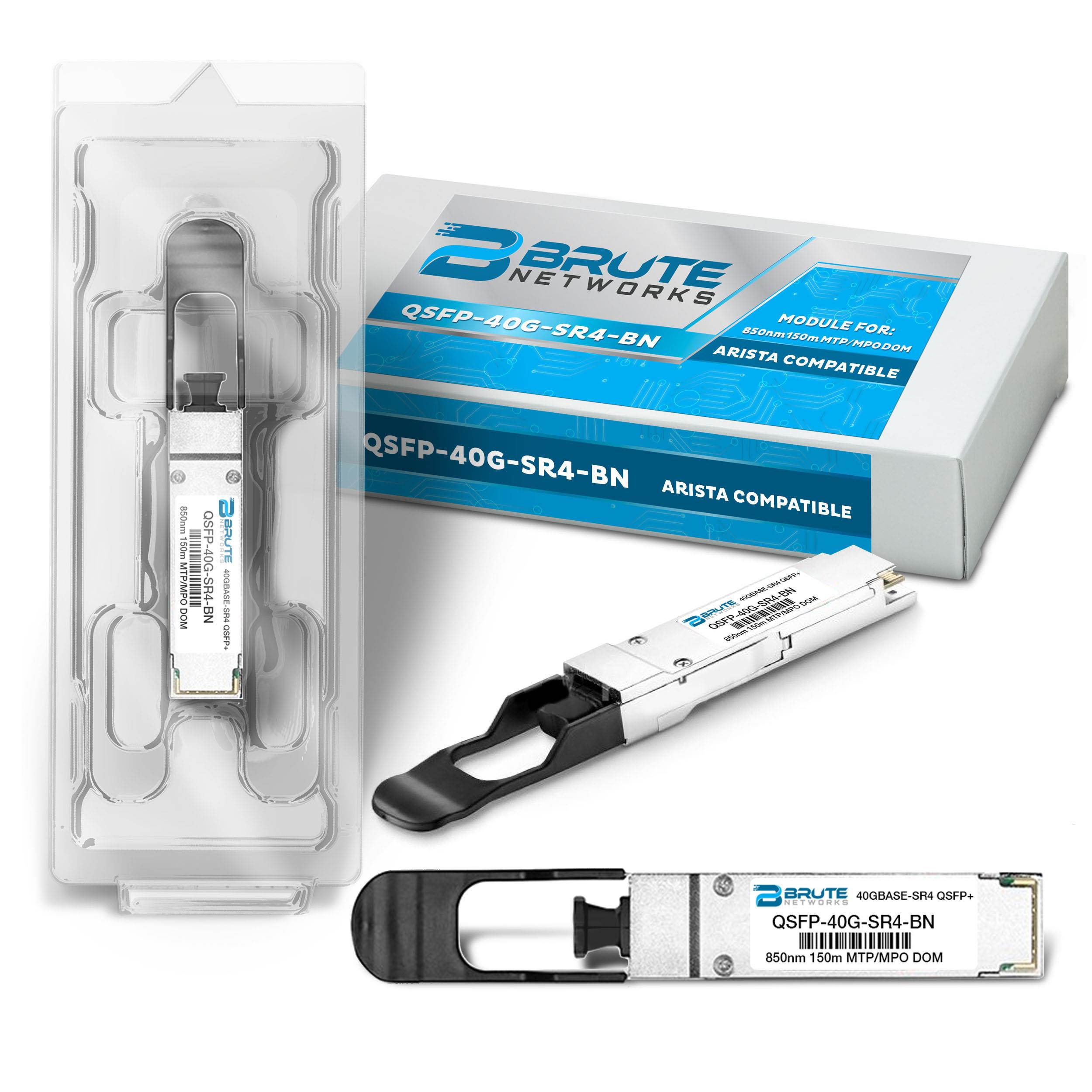 Arista QSFP-40G-SR4 - 40GBASE-SR4 150m MMF 850nm QSFP+ (100% Compatible)