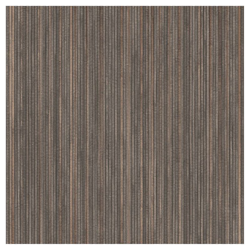 Tempaper Grasscloth Removable Wallpaper Dark Brown