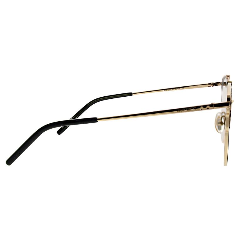 Jimmy Choo  XMG Womens Cat-Eye Sunglasses Gold Black Panther 59mm