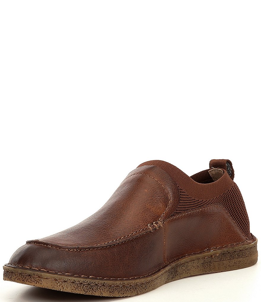 ECCO Track II Low Leather Oxfords