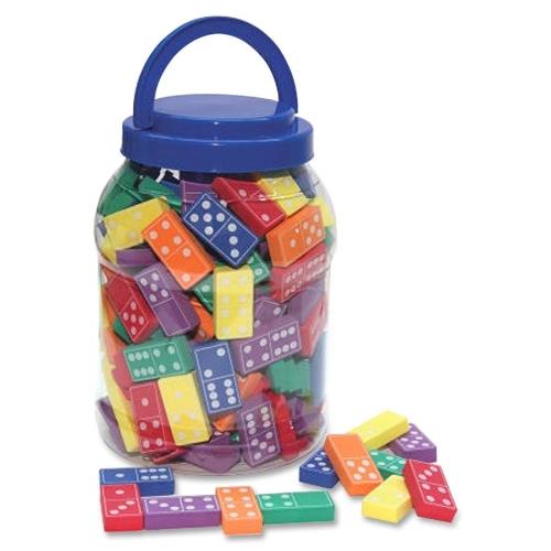 Wonderfoam Dominos, 168 Pieces, Multi, Sold as 1 Set
