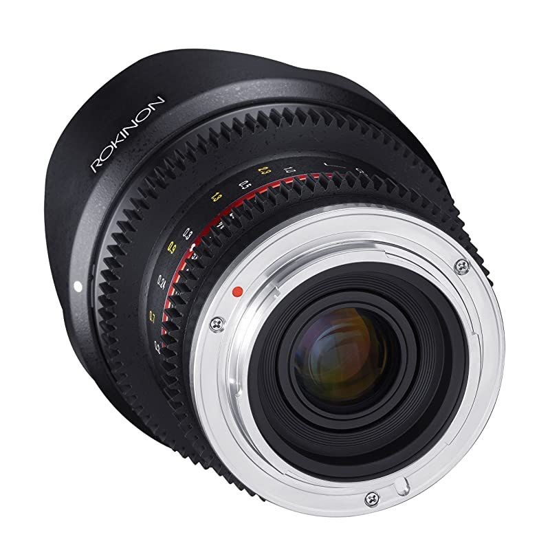 Cine CV12M-E 12mm T2.2 Cine Fixed Lens for Sony E-Mount and Other Cameras