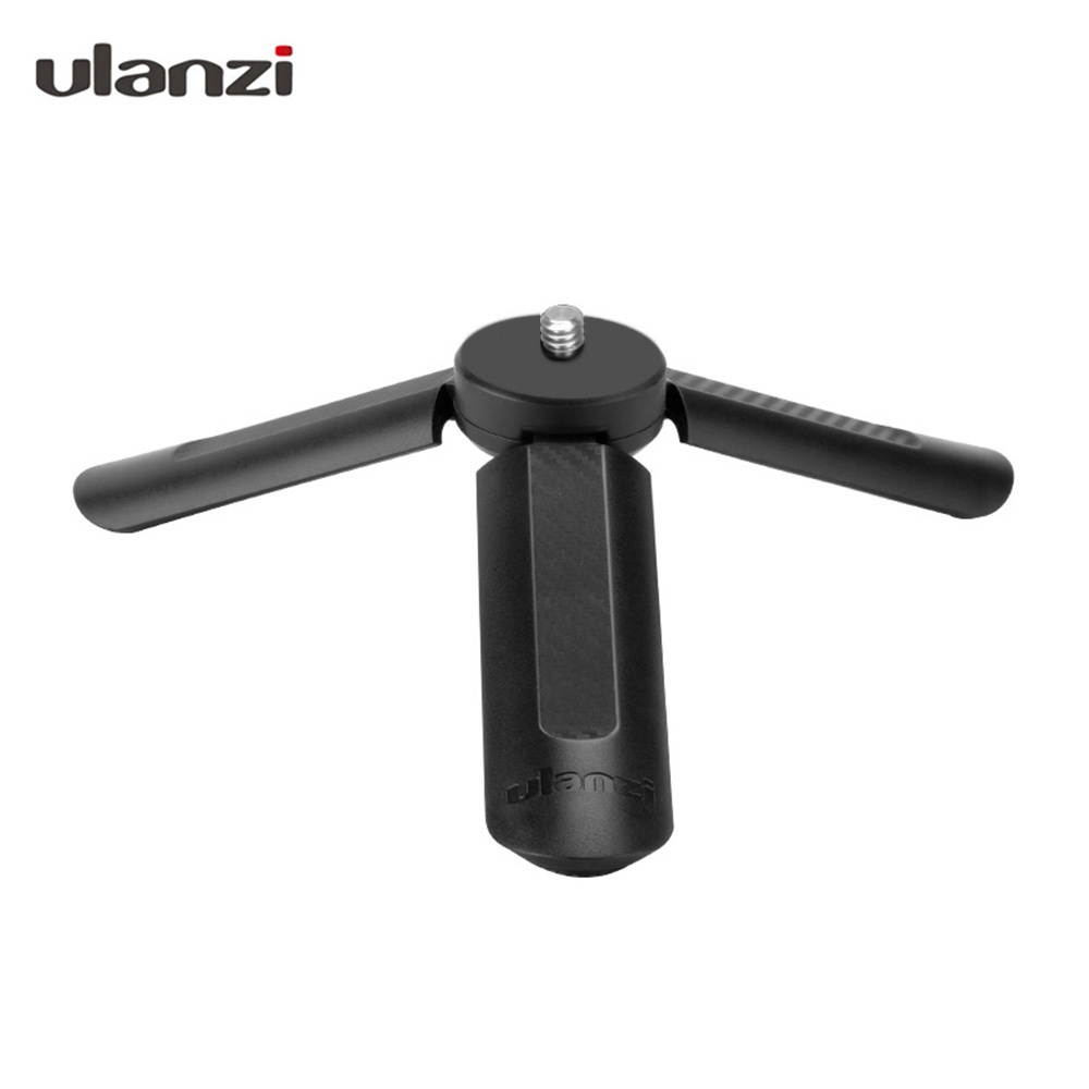 Ulanzi MT-05 Mini Tripod Stand for Selfie Stick Monopod Stabilizer Cellphone DSLR Cameras Portable Folding Desktop Stand for Zhiyun Smooth Q/Smooth 4/ for Feiyu/OSMO Mobile 2 Gimbal