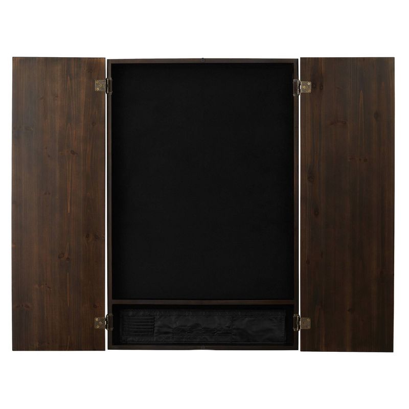 Viper Metropolitan Espresso Soft Tip Dartboard Cabinet