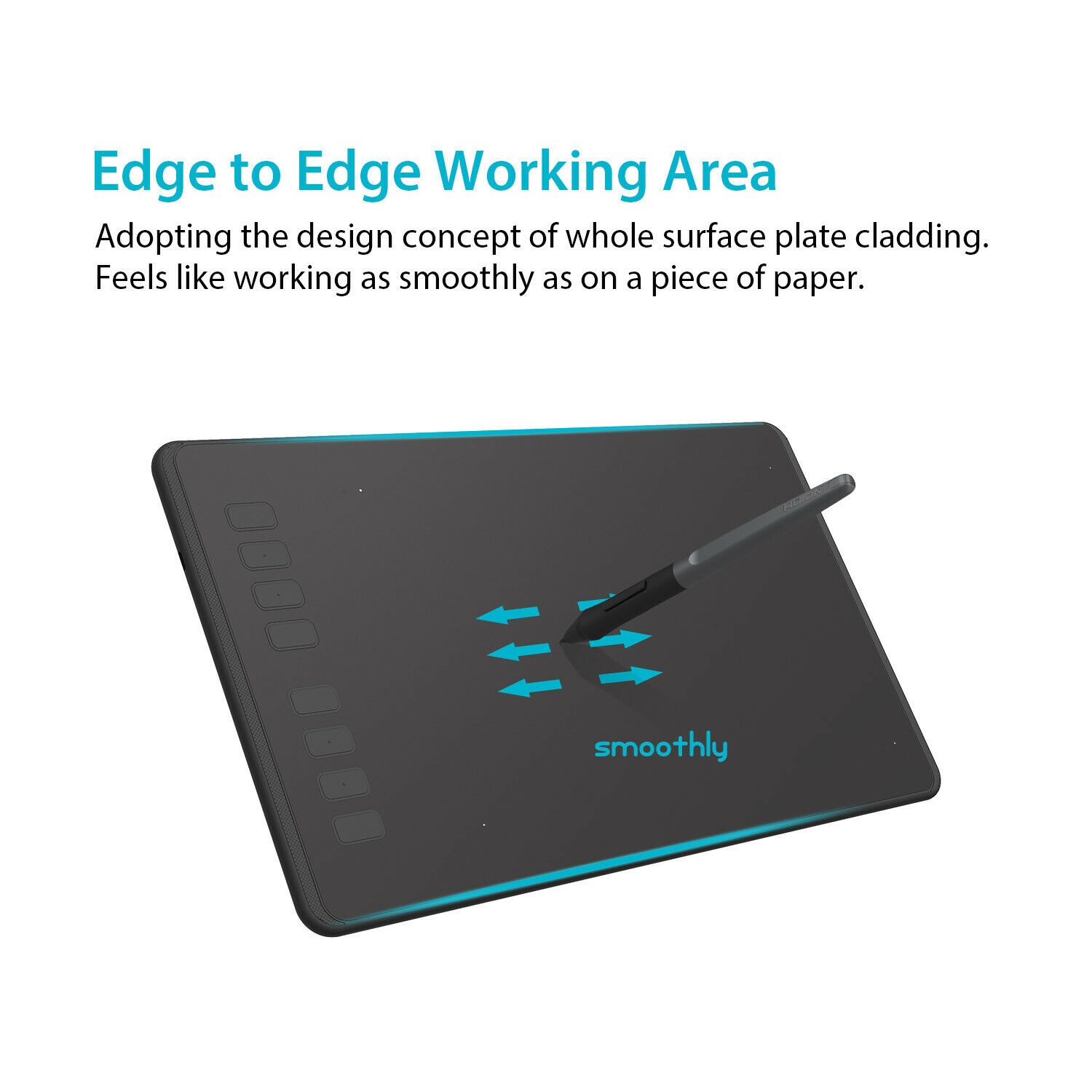 Huion H950P Graphics Drawing Tablet Battery-free Pen 8192 Pressure 8.7&rdquo;x5.4&rdquo;