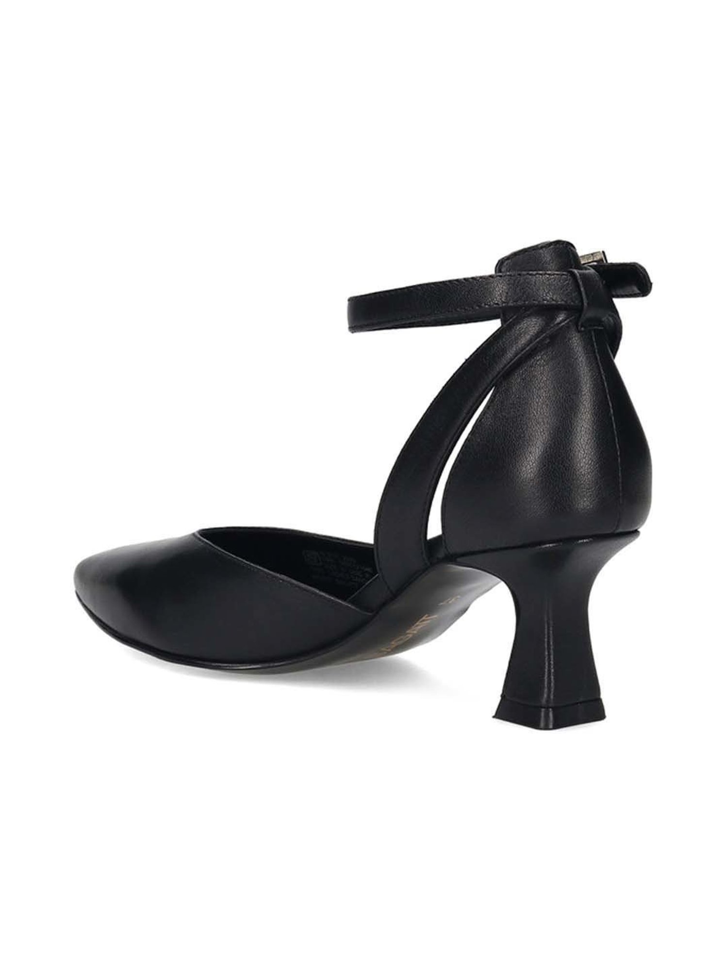 BAGATT Women's Varese Black Ankle Strap Sandals