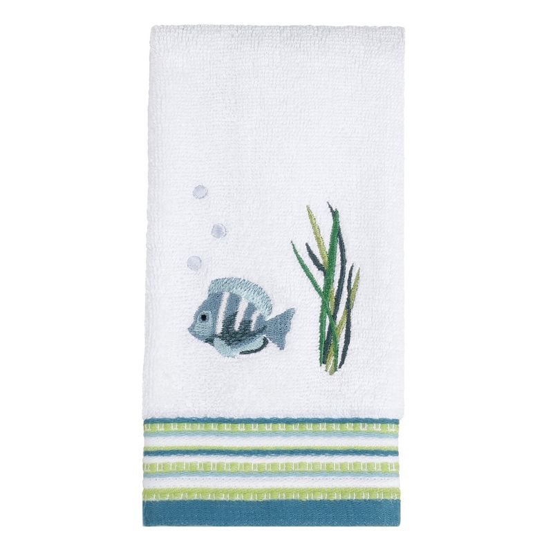 Saturday Knight Ltd Atlantis High Quality Stylish Easily Fit & Ultra-Durable Everyday Use Tip Towel 11x18" - White