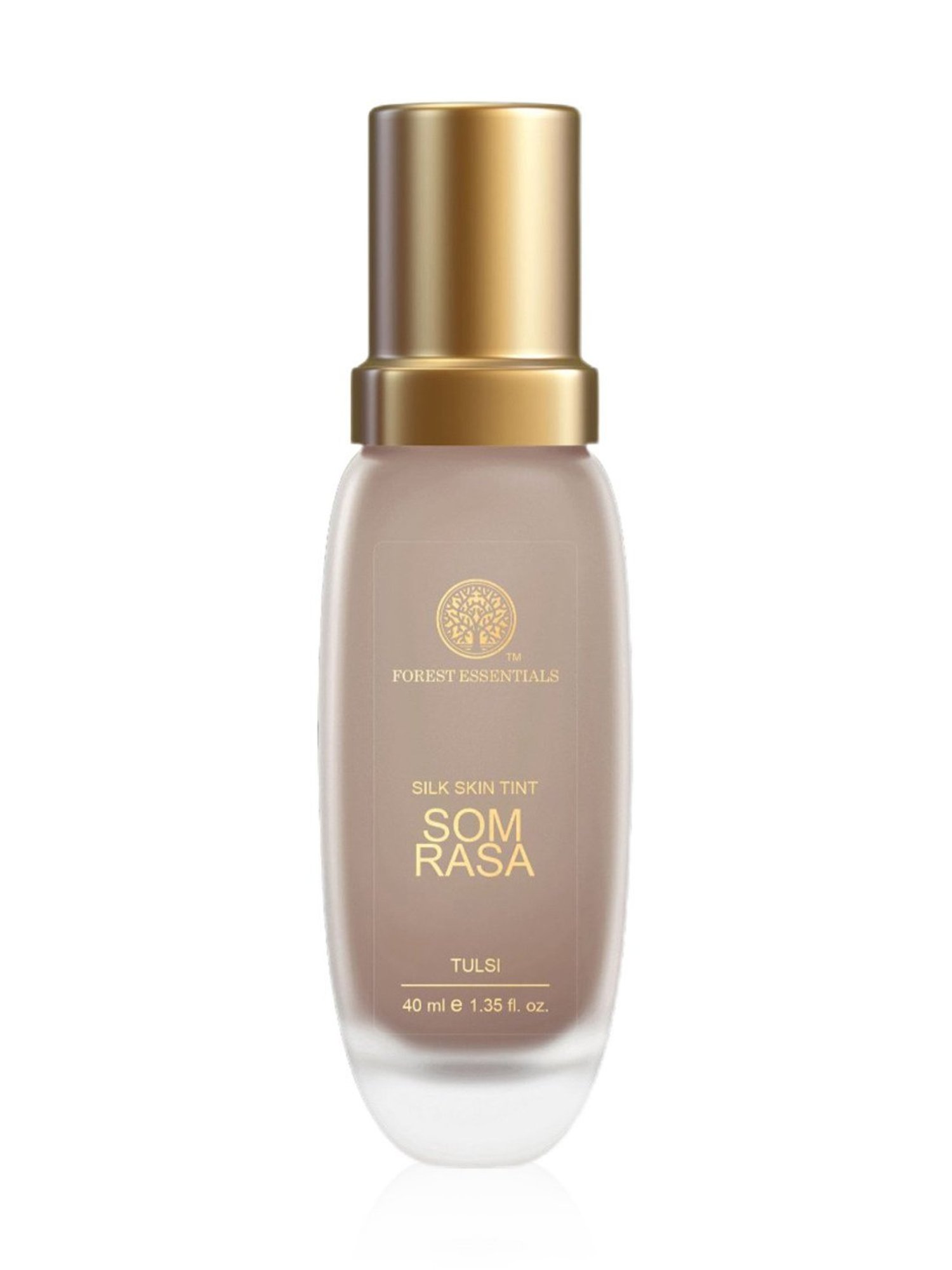 Forest Essentials Som Rasa Silk Tint Tulsi Foundation for Even Skintone - 40 ml
