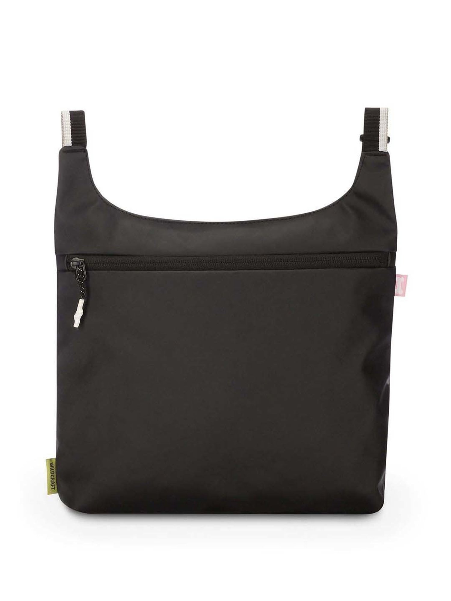 Wiki Grabbie Dalmat Black Solid Medium Cross Body Bag