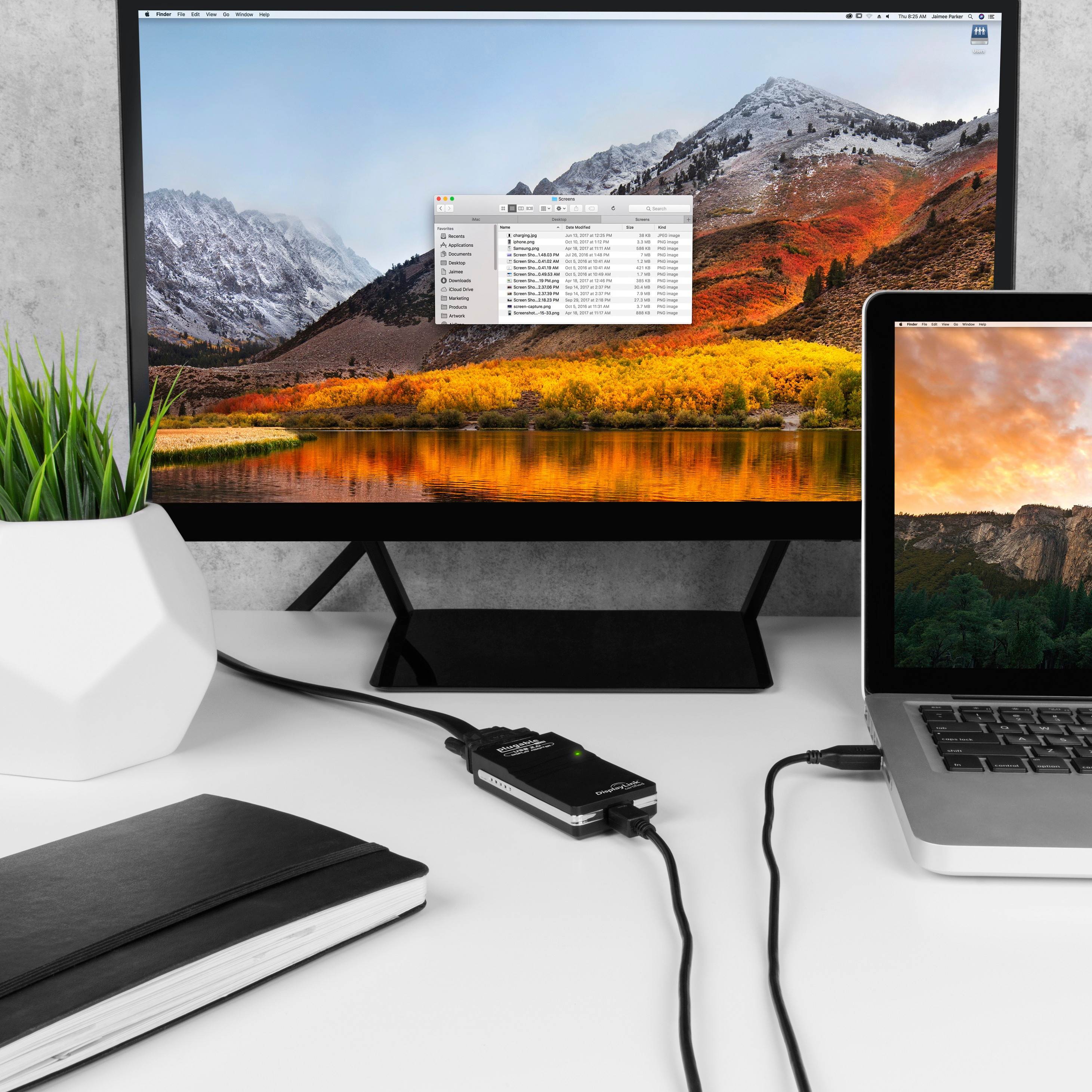 Plugable USB 2.0 to DVI/VGA/HDMI Video Graphics Adapter for Multiple Monitors up to 1920x1080 Supports Windows 10, 8.1, 7, XP