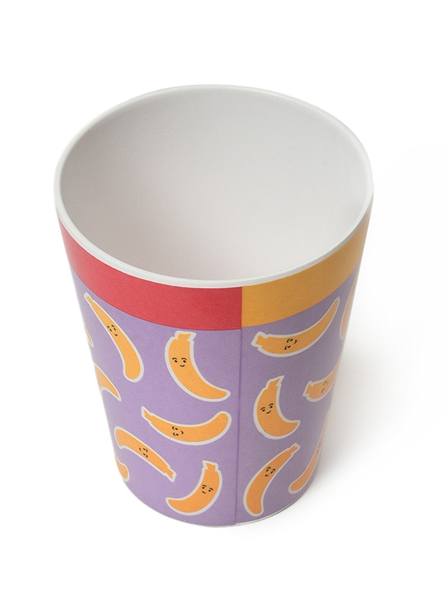 MiArcus Printed Purple Melamine Kids Dinner Set