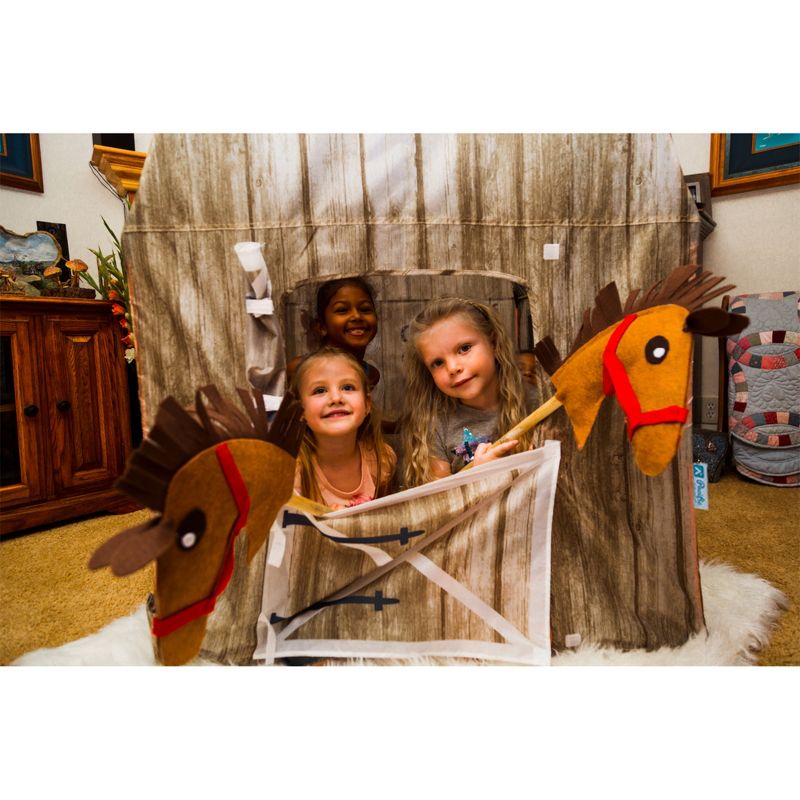 Pacific Play Tents Happy Horse Haven Kids Play House 48" x 38"