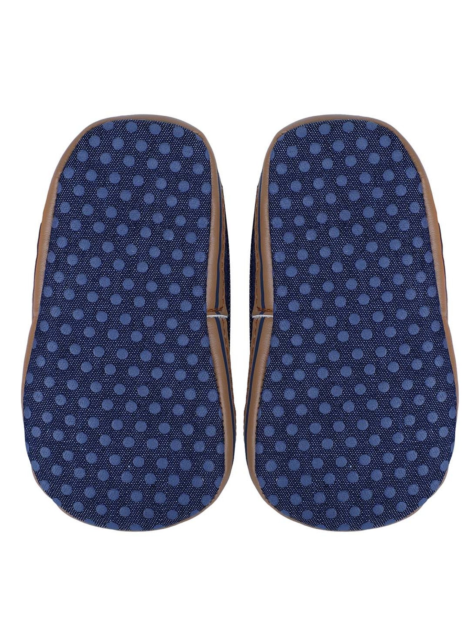 Baby Moo Kids Blue Casual Booties