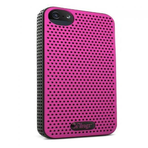 iFrogz Breeze Case for iPhone 5 - Retail Packaging - Pink/Black