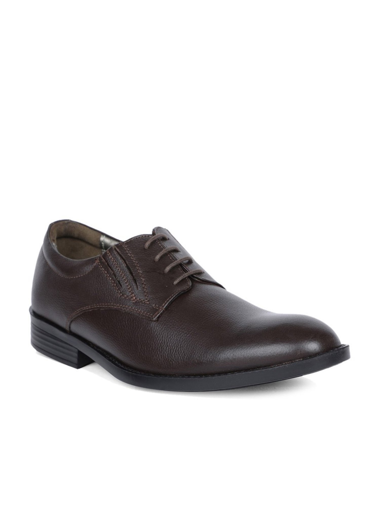 Bata Men's Cognac Oxford Shoes