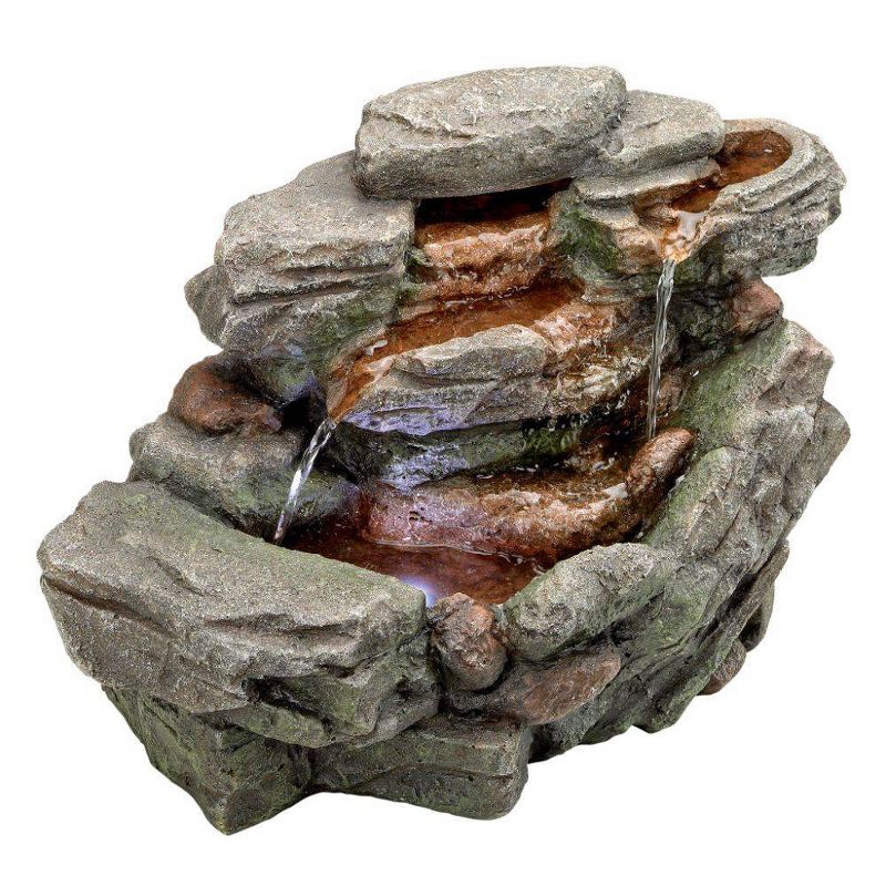 Waterfall Creek Cascading Tabletop Fountain - Acorn Hollow