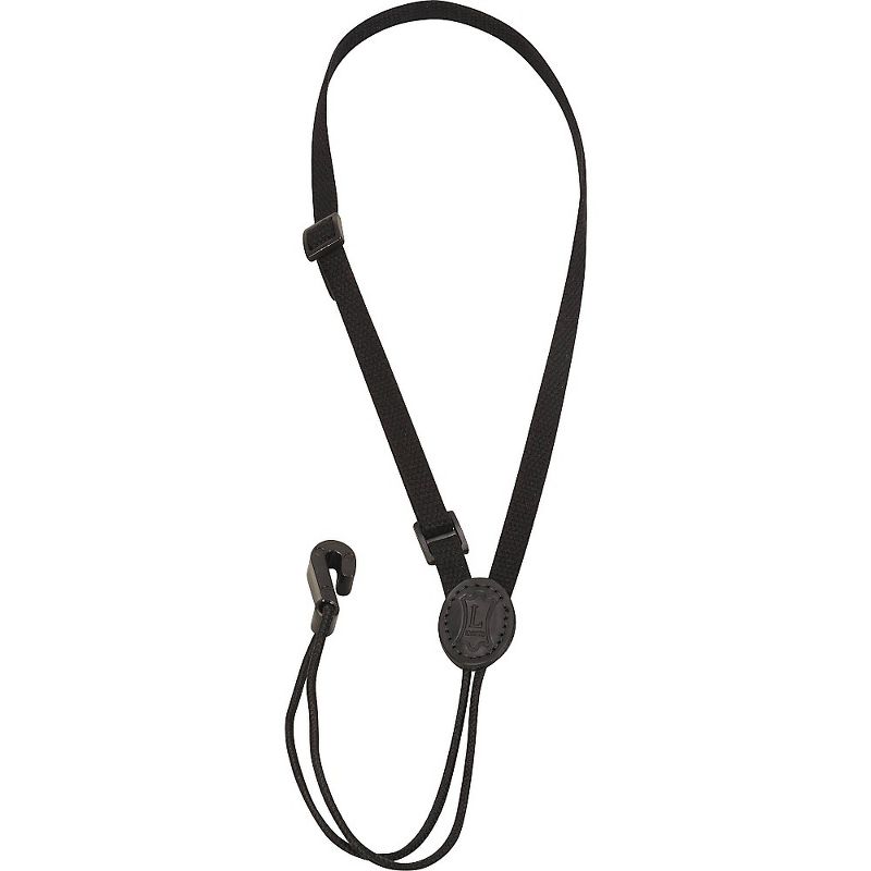 Levy's 3/8" Cotton Webbing Ukulele Strap Black