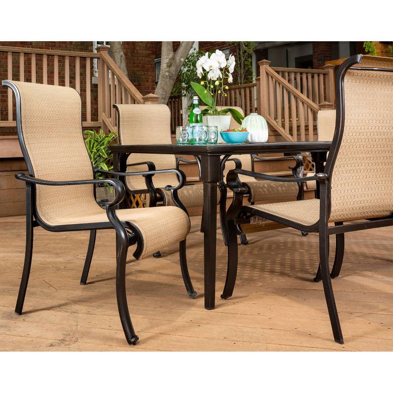 Brigantine 7pc Aluminum Dining Set - Hanover