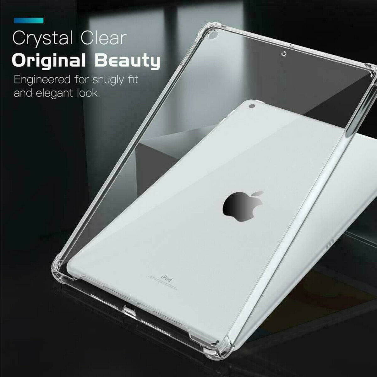 iPad Pro 12.9  Clear Case TPU Silicone Protective Case