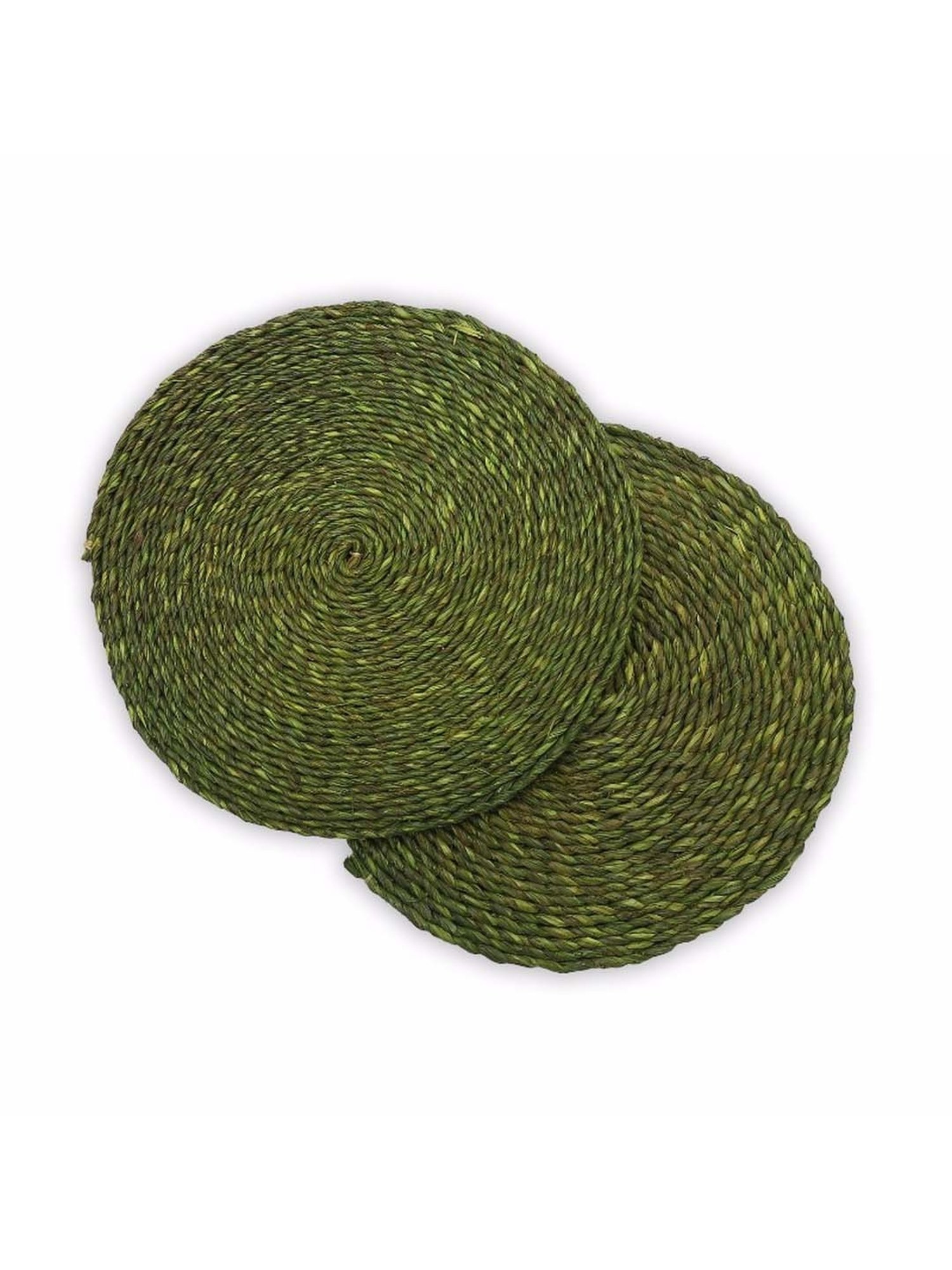 Karo Tapi Printed Multicolor Wood Coasters - Set of 6