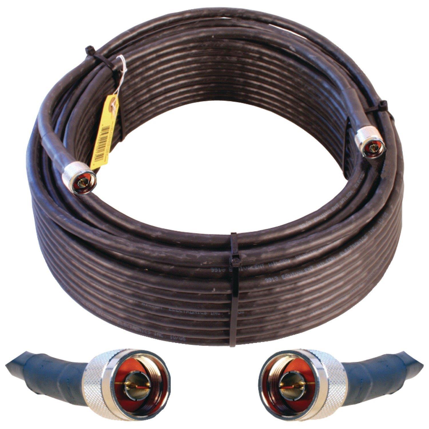 Wilson 60Ft Wilson400 Ultra Low Loss Coax Cable (Equivalent To Lmr400- N Male - N Male)