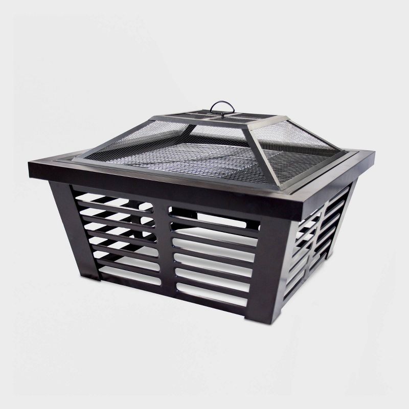 Pleasant Hearth Hudson Steel Fire Pit