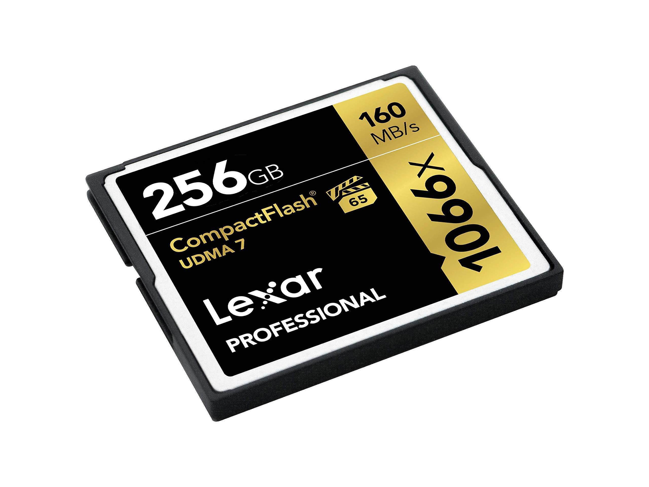 Lexar Professional 256 GB Compact Flash (CF) Flash Card