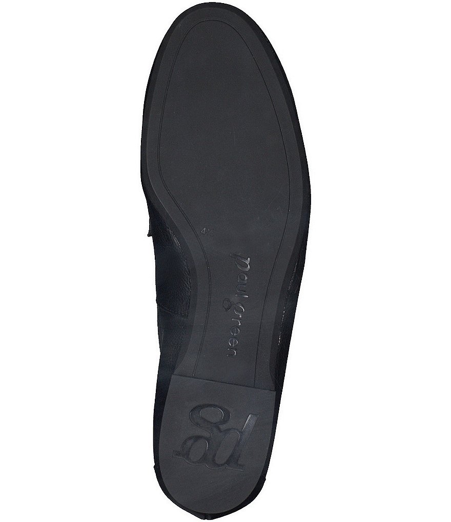 Paul Green Daphne Bit Buckle Leather Loafers