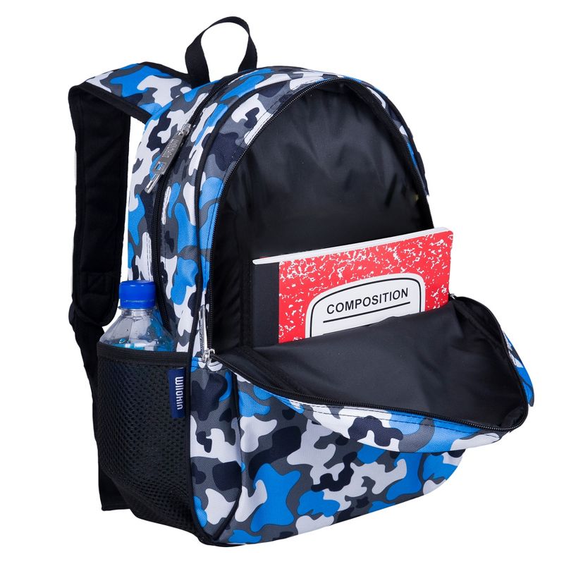 Wildkin Blue Camo 15 Inch Backpack