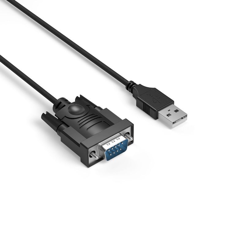 NXT Technologies 1' USB/9-Pin Serial, Black NX29764