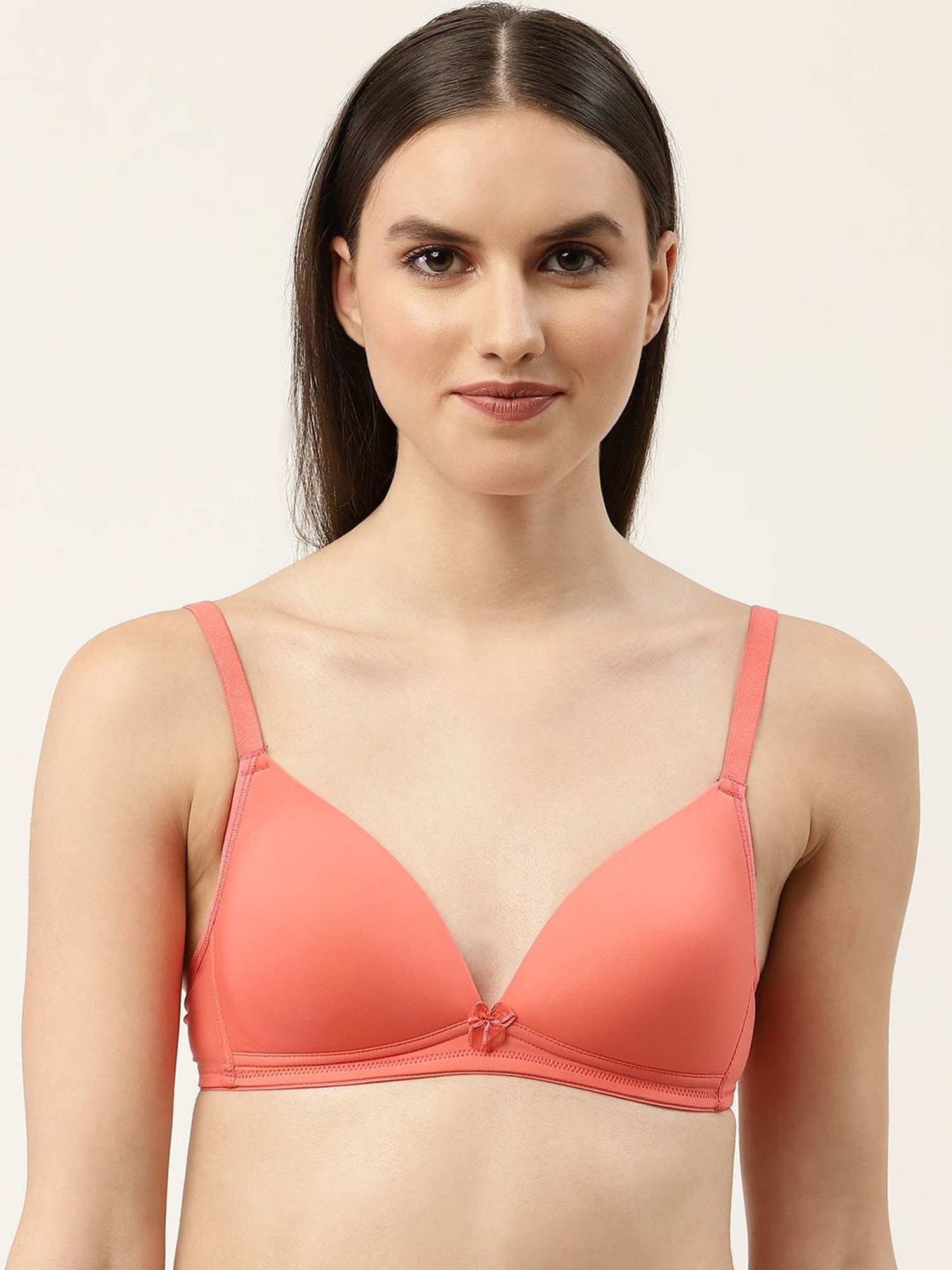 Leading Lady Coral Full Coverage T-Shirt Bra