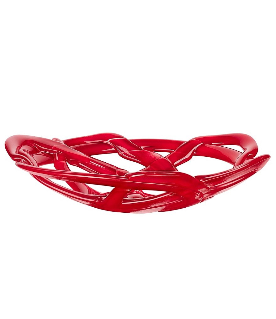 Northlight 11.25" Shiny Cutout Outdoor Patio Bottle Vase - Red/Gray