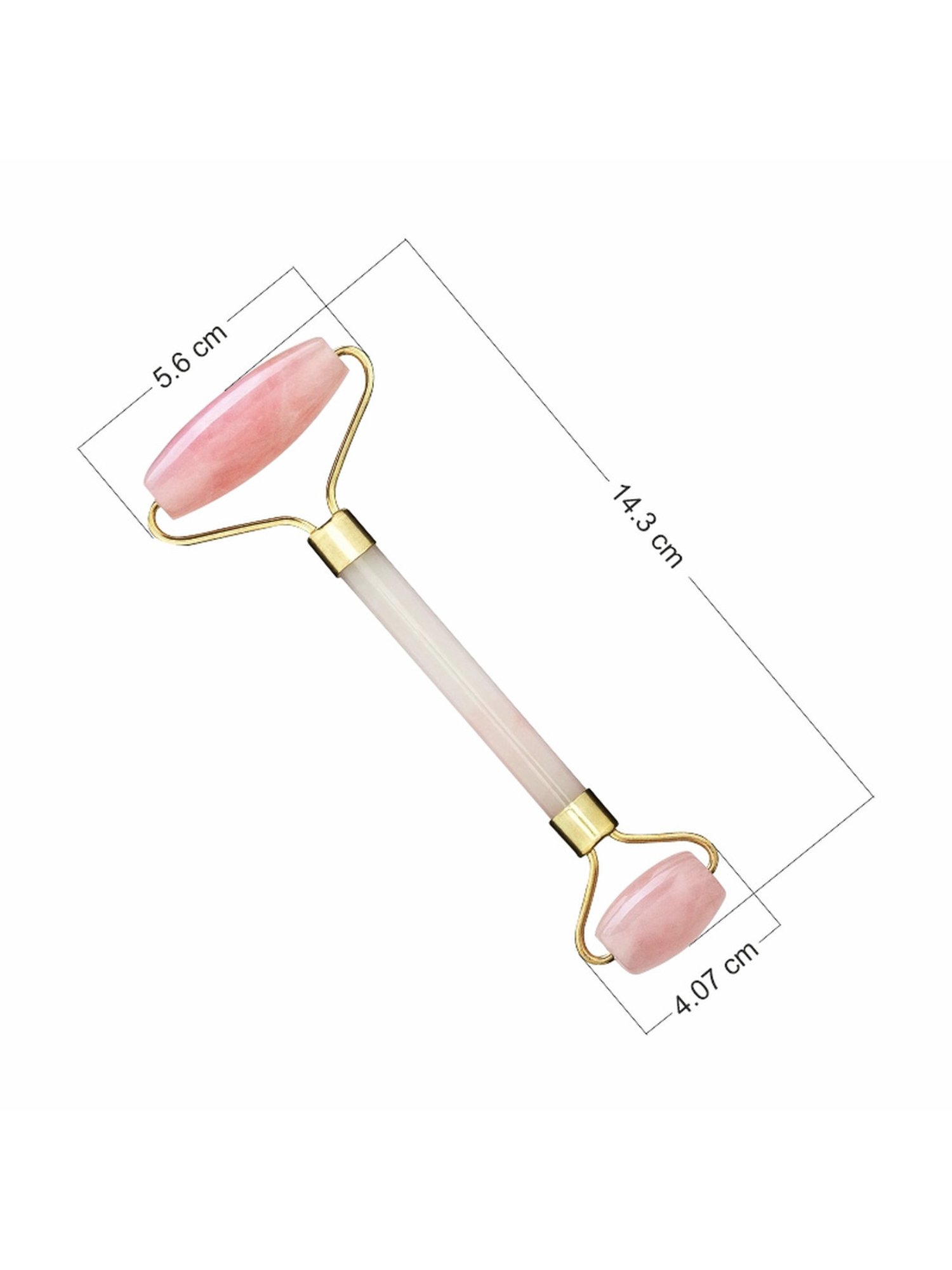 House of Beauty Rose Quartz Roller Kit - 3 Pieces