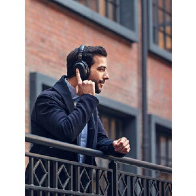 EPOS | SENNHEISER ADAPT 660 (1000200) - Dual-Sided, Dual-Connectivity, Wireless, Bluetooth, Adaptive ANC Over-Ear Headset | For Desk/Cell Phone & Softphone | Teams Certified (Black)