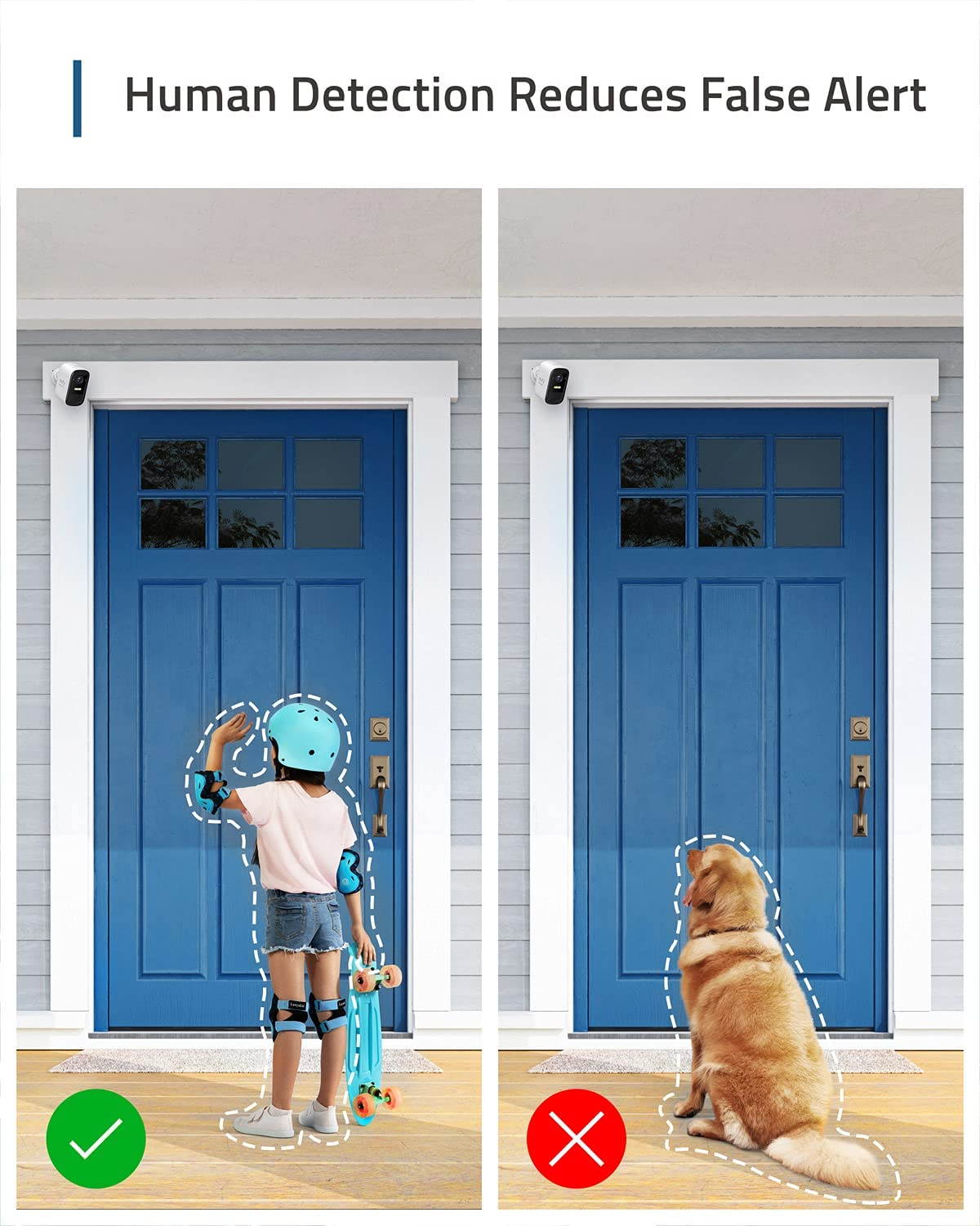 eufy Security, eufyCam 2C Pro 2-Cam Kit, Wireless Home Security System with 2K Resolution, 180-Day Battery Life, HomeKit Compatibility, IP67, Night Vision, and No Monthly Fee.