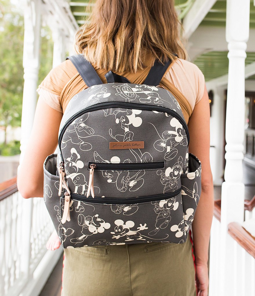 Disney x Petunia Pickle Bottom Mickey's 90th Ace Canvas Diaper Backpack