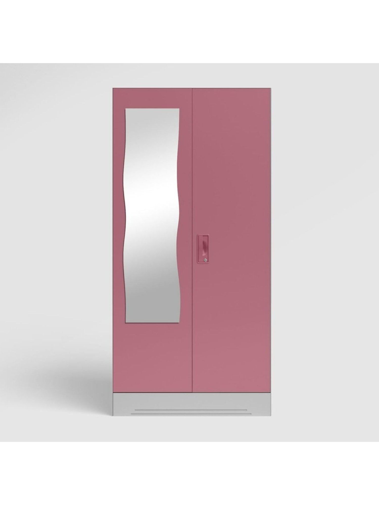 Godrej Interio Ewa Brown Engineered Wood 4 Door Wardrobe