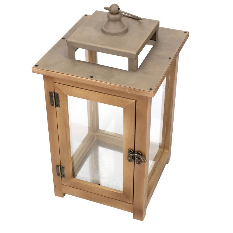 Melrose Set of 6 Rustic Black Hanging Large Tea Light Candle Holders 21"