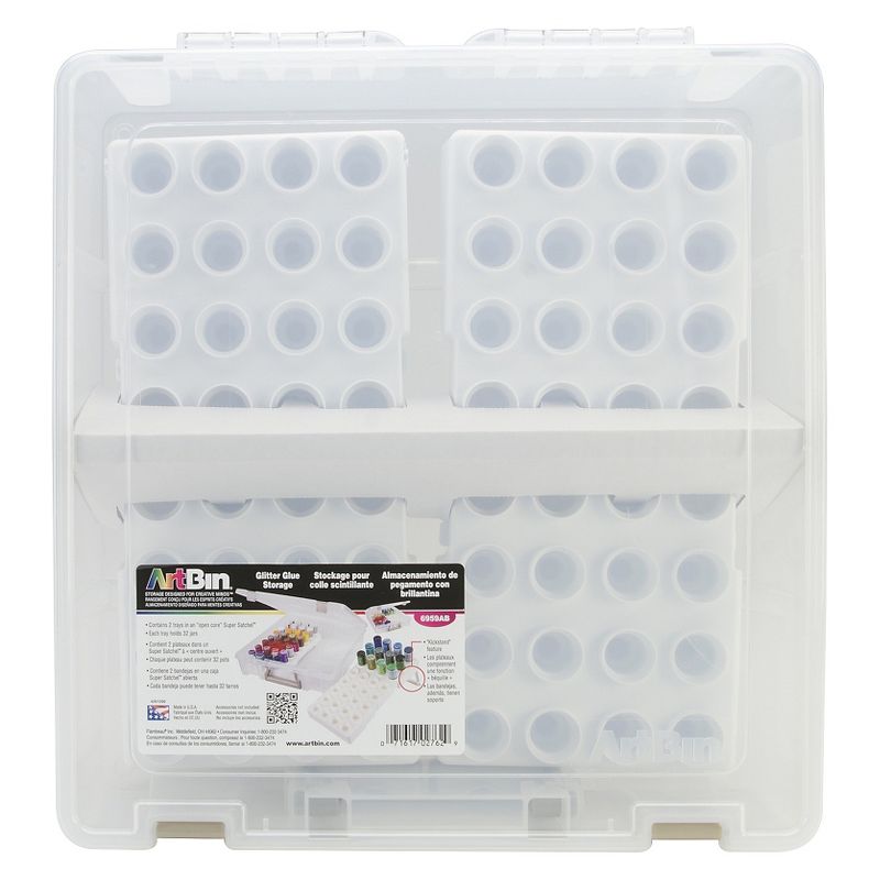 Art Bin Scrapbooking Tool Organizer - Clear