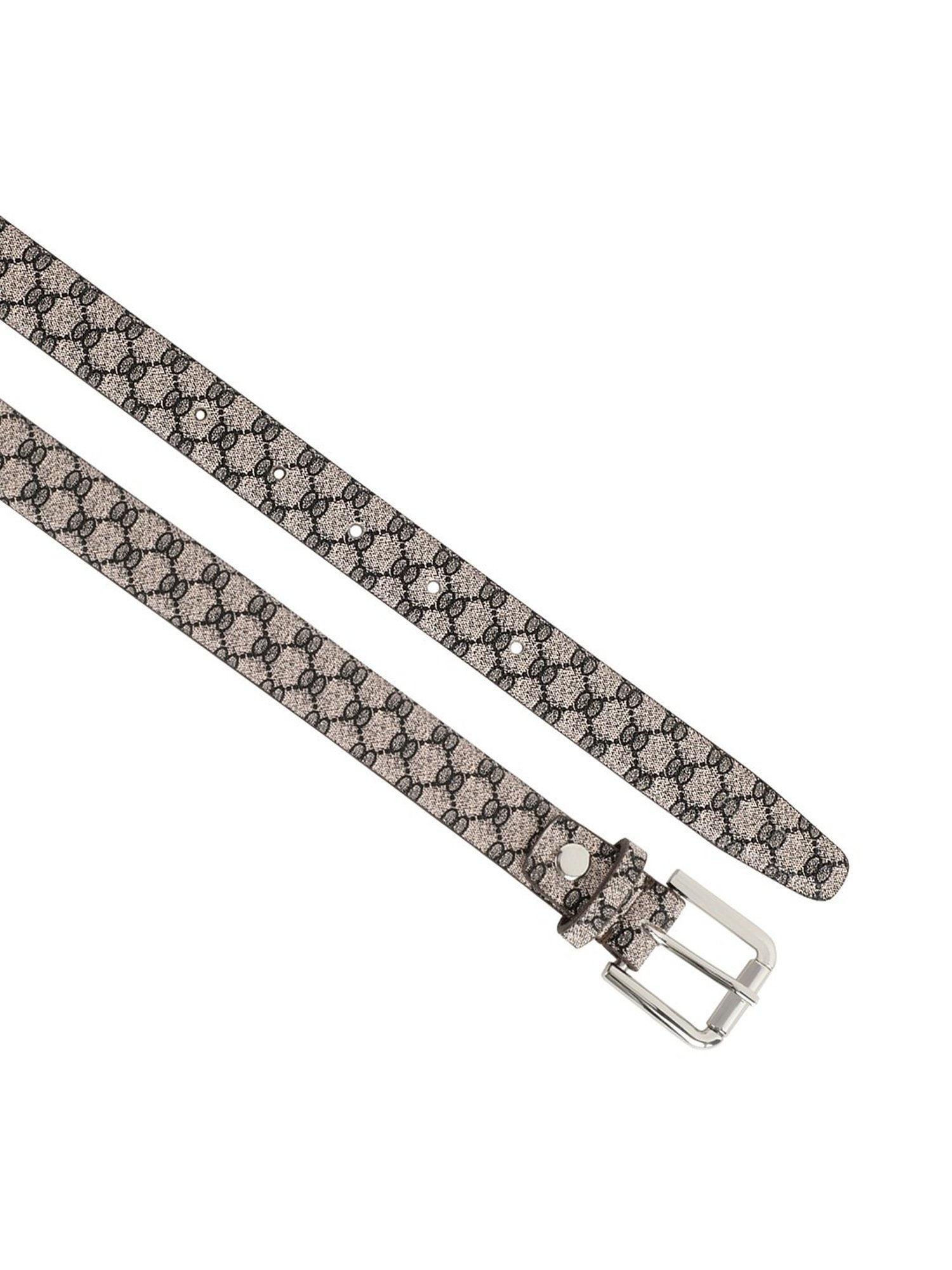 Alvaro Castagnino Grey Narrow Belt for Women